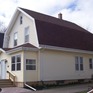 House exterior roofing work